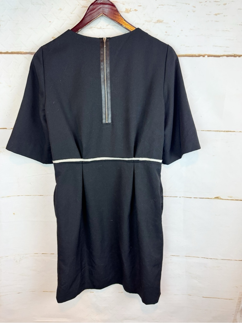 3.1 Phillip Lim | Black Cocktail Dress with Large Front Bow Detail, 6 - Picture 9 of 10